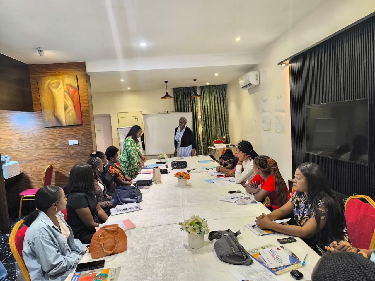 Afifen Business Consult training session