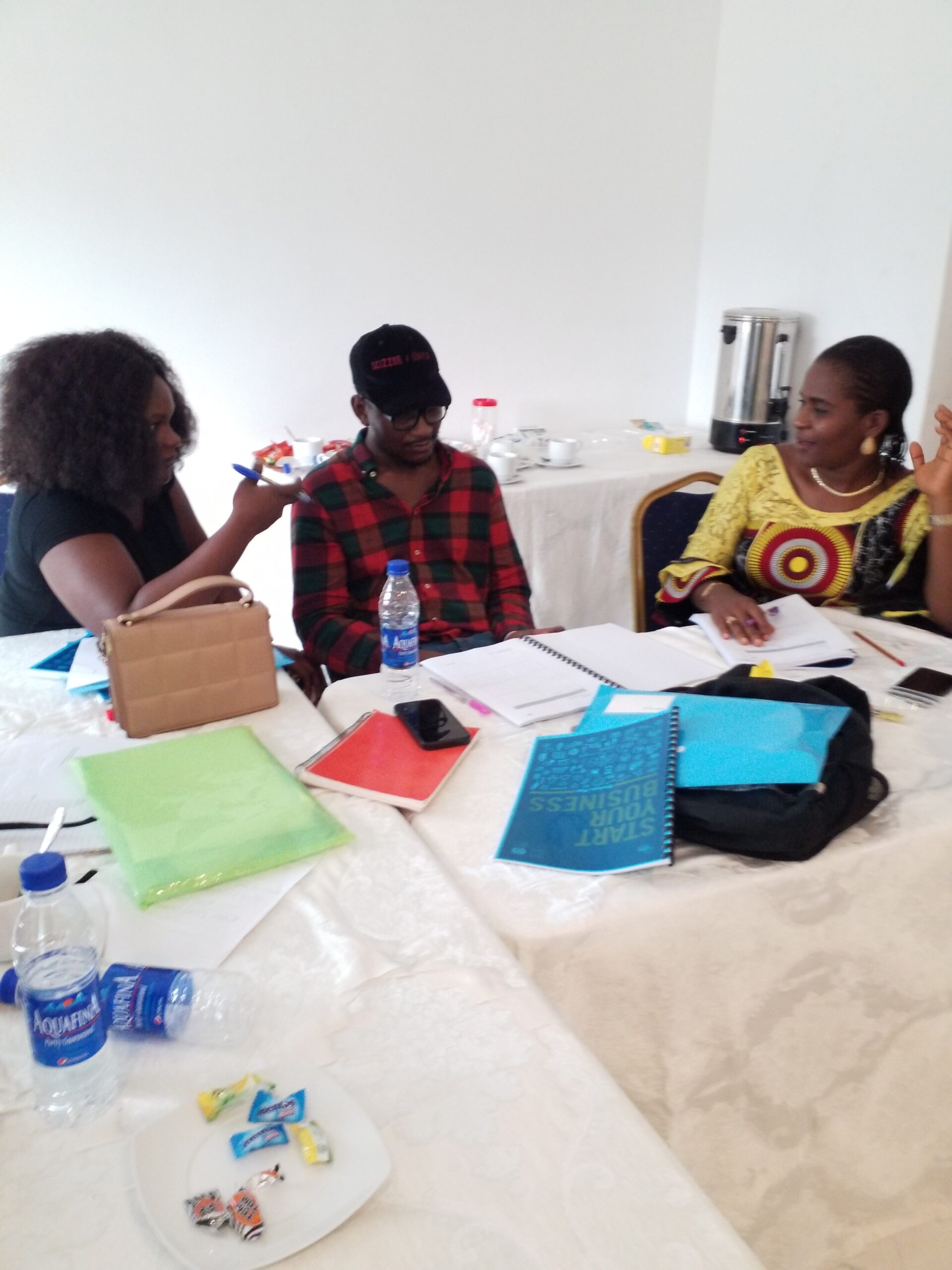 Afifen business training participants